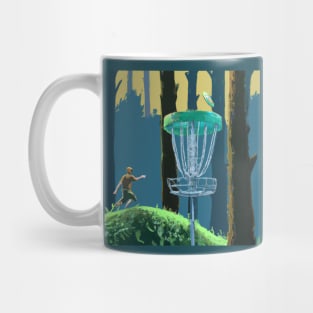 Disc Golf in the Woods Mug